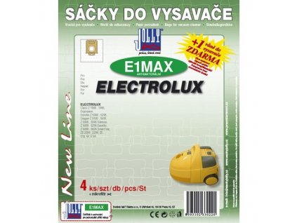 Sáčky do vysavače Jolly MAX E 1 (4+1ks) do vysav. ELECTROLUX
