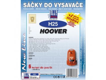 Sáčky do vysavače Jolly H 25 (6+1ks) do vysav. HOOVER