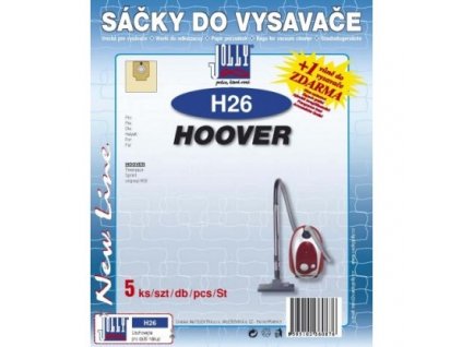 Sáčky do vysavače Jolly H 26 (5ks) do vysav. HOOVERSprint, Freespace, H58