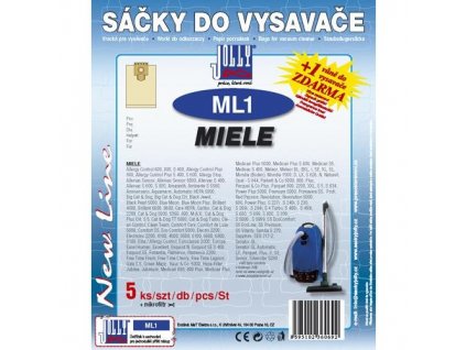 Sáčky do vysavače Jolly ML 1 (5+1ks) do vysav. MIELE