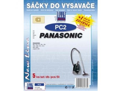 Sáčky do vysavače Jolly PC 2 (5ks) do vysav. PANASONIC