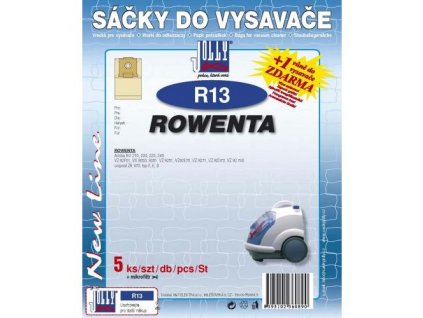 Sáčky do vysavače Jolly R13 (5ks) do vysav. Rowenta (ZR470) Ambia