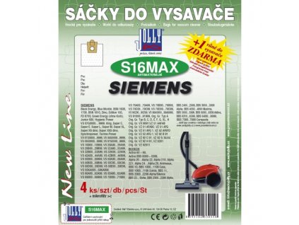 Sáčky do vysavače Jolly MAX S 16 (4ks) do vysav.