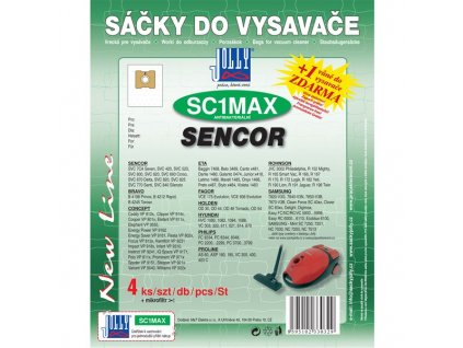 Sáčky do vysavače Jolly MAX SC 1 (4ks) do vysav.