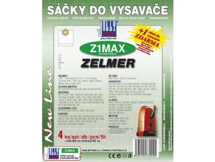 Sáčky do vysavače Jolly MAX Z 1 (4+1+1ks) do vysav. ZELMER