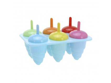 Plastová forma na zmrzlinu 6 ks