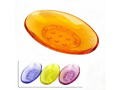Plastový držák na mýdlo, 15,5 x 9,5 cm