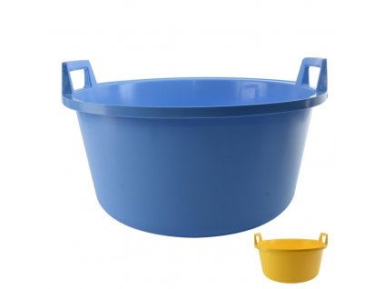 Plastový škopek s uchy Orion 40 l hnědý