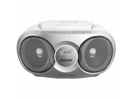 Radiopřijímač s CD Philips AZ215S, stříbrný