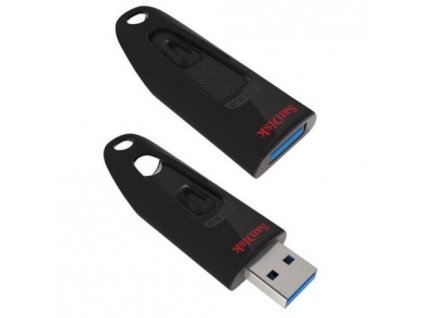 Flash USB Sandisk Ultra 128GB USB 3.0 - černý