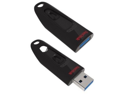 Flash USB SanDisk Ultra 128GB USB 3.0 - černý