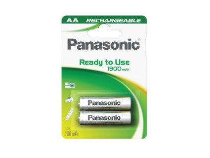 Baterie nabíjecí Panasonic Evolta AA, HR6, 1900mAh, Ni-MH, blistr 2ks