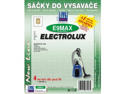 Sáčky do vysavače Jolly MAX E 9 Electrolux (4 ks)