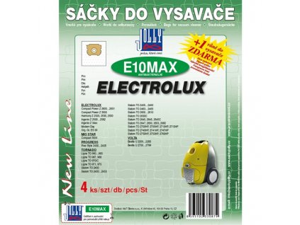Sáčky do vysavače Jolly MAX E 10 Electrolux (4 ks)