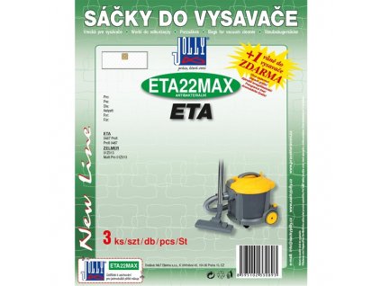 Sáčky do vysavače Jolly MAX ETA 22 (3 ks)