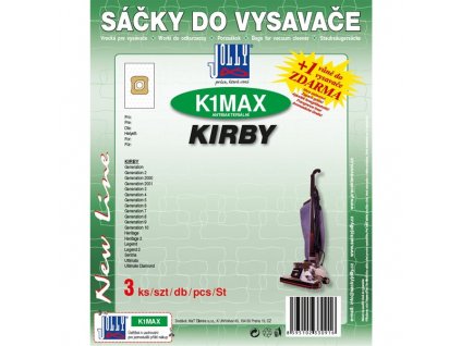 Sáčky do vysavače Jolly MAX K 1 Kirby (3 ks)