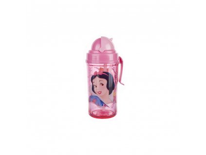 Láhev plastová s brčkem PRINCESS 350 ml