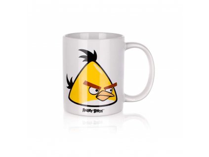 Hrnek dětský keramický ANGRY BIRDS YELLOW 325 ml