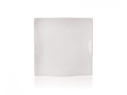 Porcelánový dezertní talíř Banquet LA PLAZA 18,5cm bílá
