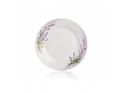 BANQUET Talíř porcelánový dezertní LAVENDER 19 cm