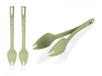 Set salátových kleští Banquet CULINARIA 32cm zelená