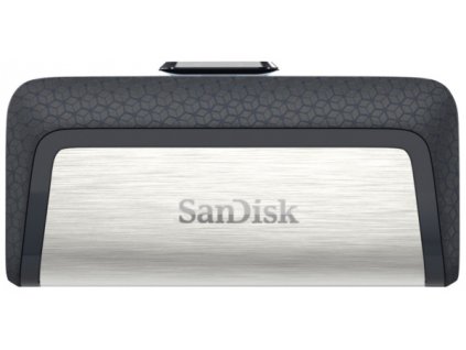 Flash USB Sandisk Ultra Dual 64GB OTG USB-C/USB 3.1 - černý/stříbrný