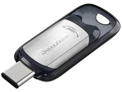 Flash USB Sandisk Ultra 16GB USB-C - černý/stříbrný