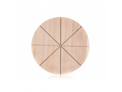 BANQUET Prkénko krájecí dřevěné na pizzu BRILLANTE 32 x 1,5 cm