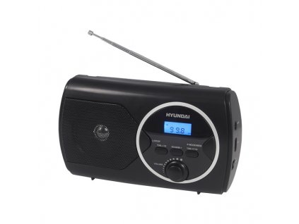 Radiopřijímač Hyundai PR 570PLLUB, FM PLL, USB, černý