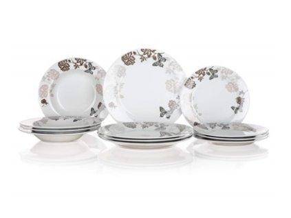 BANQUET Sada talířů DESTINY, 12 ks