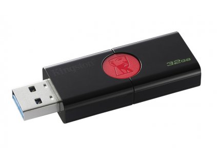 Flash USB Kingston Data Traveler 106 32GB USB 3.1 - černý/červený