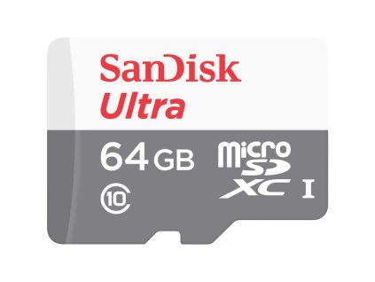 Paměťová karta Sandisk Micro SDXC Ultra 64GB UHS-I U1 (80R/48W)