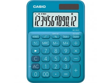 Kalkulačka Casio MS 20 UC BU - modrá