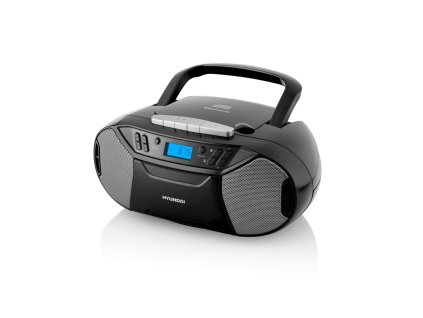 Radiomagnetofon Hyundai TRC 333 AU3 BT B s CD/MP3/USB, Bluetooth, černý