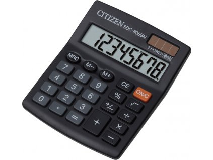 Kalkulačka Citizen SDC-805NR - černá