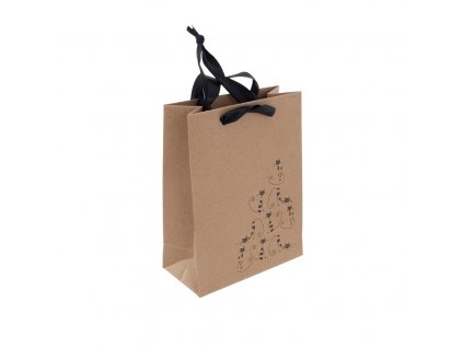 Papírová dárková taška Orion kočky 14x7x18 cm