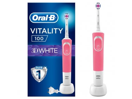 Zubní kartáček Oral-B Pink 3DW Vitality 100