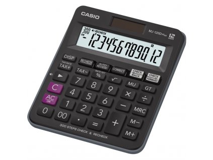 Kalkulačka Casio MJ-120D Plus - černá