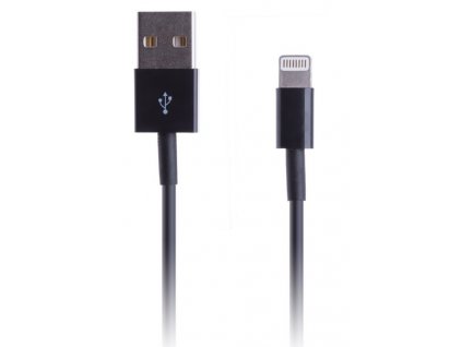 Kabel Connect IT USB/Lightning, 1m - černý
