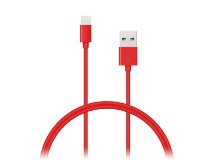 Kabel Connect IT Wirez USB/Lightning, 1m - červený