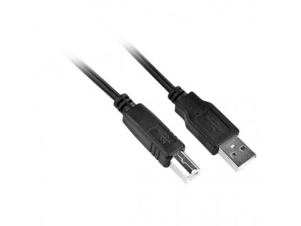 Kabel GoGEN USB / USB-B, 3m - černý
