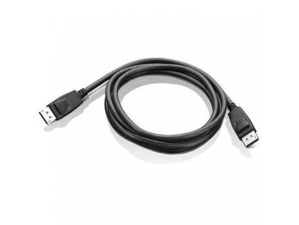 Kabel Lenovo DisplayPort / DisplayPort, 1,8m - černý