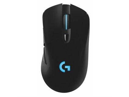 Myš Logitech Gaming G703 Lightspeed Wireless, HERO 25K sensor / optická / 6 tlačítek / 16000dpi - černá