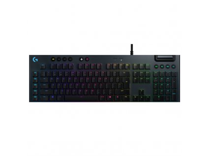 Klávesnice Logitech Gaming G815 Lightsync RGB, Linear, US - černá