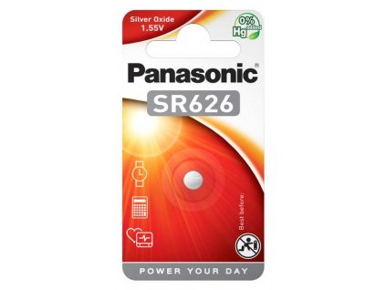 Baterie Panasonic SR626, blistr 1ks