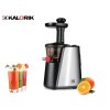 Šnekový odšťavňovač/lis na ovoce a zeleninu KALORIK FE 1011, 150W, černá/nerez