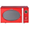 Retro mikrovlnná trouba Schneider MW 823G FR červená