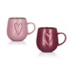 BANQUET Hrnek keramický HEART 500 ml, mix barev 2