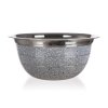 BANQUET Mísa nerezová GRANITE Grey 23,5 x 11 cm