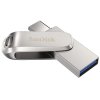 Flash USB Sandisk Ultra Dual Luxe 128GB USB/USB-C - stříbrný